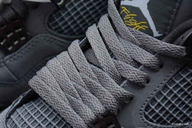 Grey Cool Jordan 4 Air (2019) Retro 308497-007 0803
